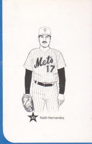 1986 Big Apple Mets / Yankees (Unlicensed) #10 Keith Hernandez Front