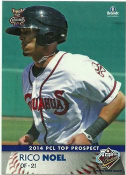 2014 Brandt Pacific Coast League Top Prospects #7 Rico Noel Front