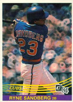 1984 Donruss #311 Ryne Sandberg Front