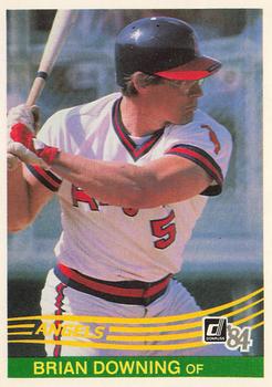 1984 Donruss #423 Brian Downing Front