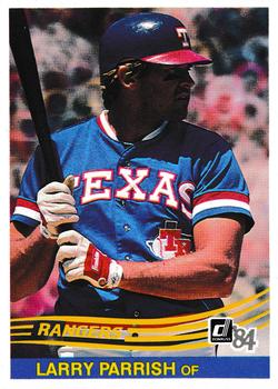 1984 Donruss #422 Larry Parrish Front