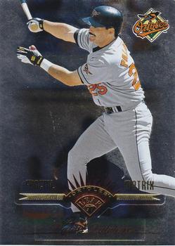 1997 Leaf - Fractal Matrix #43 Rafael Palmeiro Front