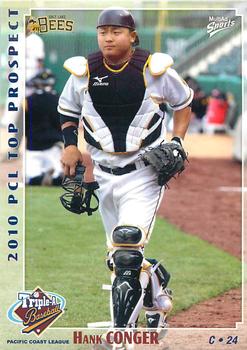 2010 MultiAd Pacific Coast League Top Prospects #30 Hank Conger Front