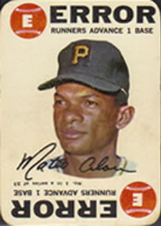 1968 Topps - Game #1 Mateo Alou Front
