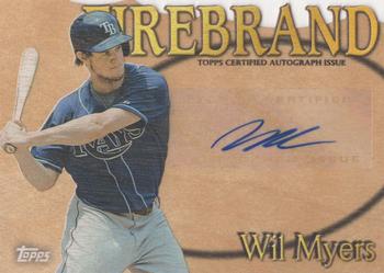 2014 Topps Archives - Firebrand Autographs #FB-WM Wil Myers Front