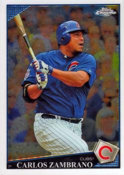 2009 Topps Chrome #80 Carlos Zambrano Front