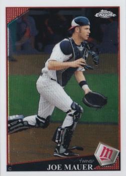 2009 Topps Chrome #94 Joe Mauer Front