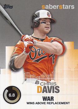 2014 Topps - Saber Stars #SST-13 Chris Davis Front