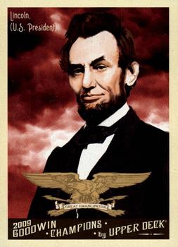 2009 Upper Deck Goodwin Champions #16 Abraham Lincoln Front