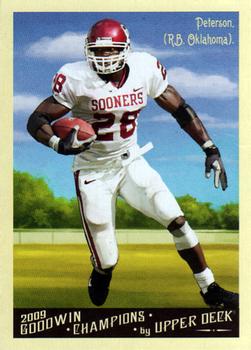 2009 Upper Deck Goodwin Champions #94 Adrian Peterson Front