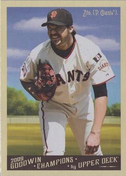 2009 Upper Deck Goodwin Champions #165 Barry Zito Front