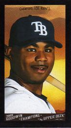 2009 Upper Deck Goodwin Champions - Mini Black Border #239 Carl Crawford Front