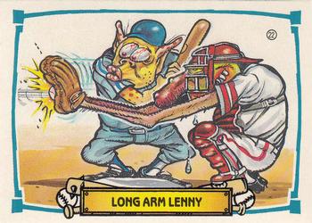 1988 Leaf Baseball's Greatest Grossouts #22 Long Arm Lenny Front