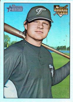 2007 Bowman Heritage - Rainbow Foil #244 Adam Lind Front