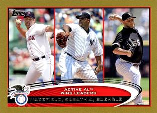 2012 Topps Mini - Gold #212 Tim Wakefield/CC Sabathia/Mark Buehrle Front