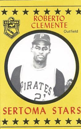 1977 Sertoma Stars Puzzle Backs #NNO Roberto Clemente Front