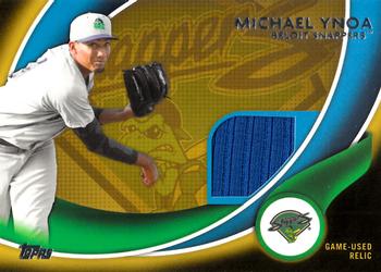 2014 Topps Pro Debut - Debut Duds Jerseys Gold #DD-MY Michael Ynoa Front