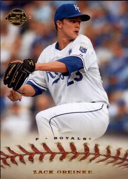 2009 Upper Deck Sweet Spot #100 Zack Greinke Front