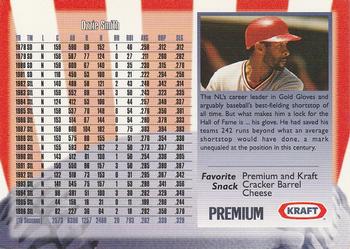 2000 Nabisco All Stars #NNO Ozzie Smith Back