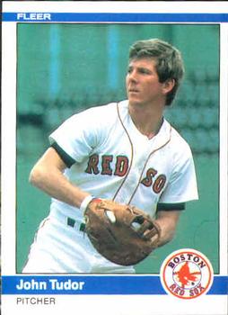 1984 Fleer #411 John Tudor Front