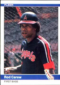 1984 Fleer #511 Rod Carew Front