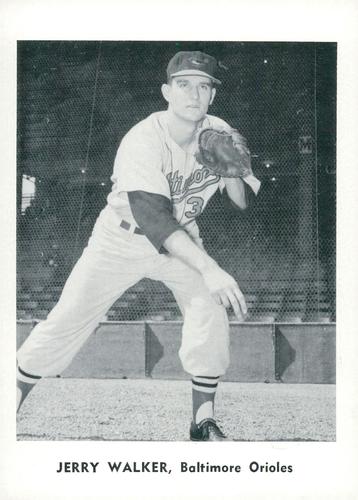 1961 Jay Publishing Baltimore Orioles #NNO Jerry Walker Front