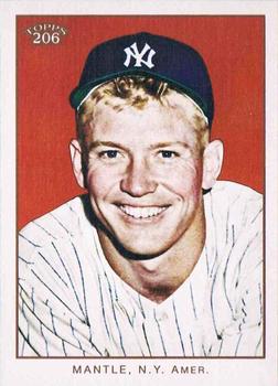 2009 Topps 206 #NNO Mickey Mantle Front