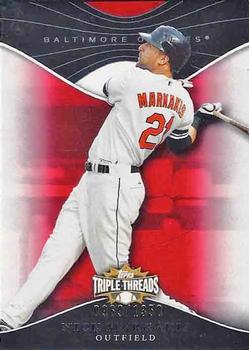 2009 Topps Triple Threads #49 Nick Markakis Front