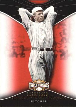 2009 Topps Triple Threads #54 Christy Mathewson Front