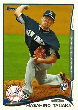 2014 Topps - Rookie Variations #661 Masahiro Tanaka Front