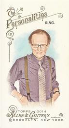 2014 Topps Allen & Ginter - Mini #81 Larry King Front