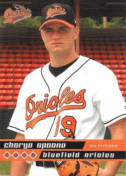 2005 Grandstand Bluefield Orioles #29 Chorye Spoone Front
