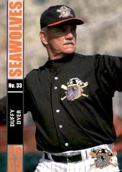 2005 Grandstand Erie SeaWolves #NNO Duffy Dyer Front