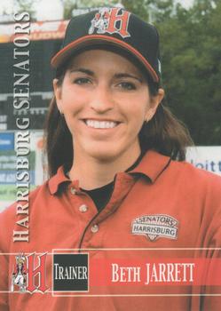 2005 Grandstand Harrisburg Senators #NNO Beth Jarrett Front