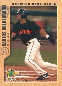 2005 Grandstand Norwich Navigators #NNO Carlos Valderrama Front