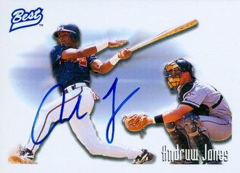 1995 Best - Autographs #NNO Andruw Jones Front