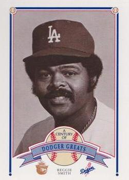 1989 Los Angeles Dodgers Greats Smokey #88 Reggie Smith Front