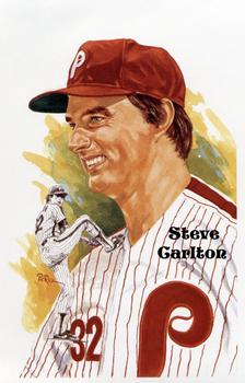 1980-01 Perez-Steele Hall of Fame Series 1-15 #217 Steve Carlton Front