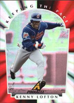1997 New Pinnacle - Keeping the Pace #11 Kenny Lofton Front