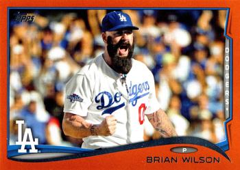 2014 Topps - Orange #367 Brian Wilson Front