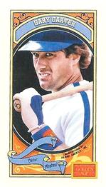 2014 Panini Golden Age - Mini Hindu Brown Back #142 Gary Carter Front