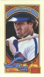 2014 Panini Golden Age - Mini Mono Brand Blue Back #142 Gary Carter Front