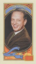 2014 Panini Golden Age - Mini Mono Brand Green Back #78 Don Knotts Front