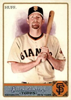 2011 Topps Allen & Ginter - Glossy #23 Aubrey Huff Front