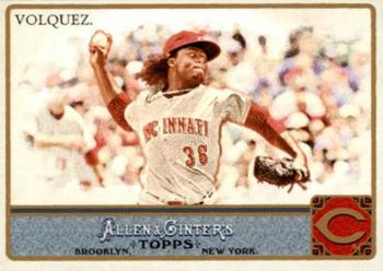 2011 Topps Allen & Ginter - Glossy #46 Edinson Volquez Front