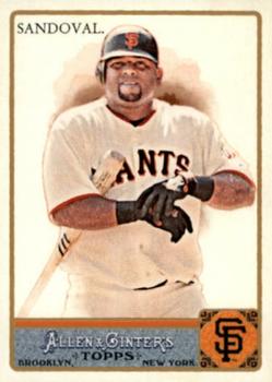 2011 Topps Allen & Ginter - Glossy #111 Pablo Sandoval Front