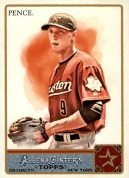 2011 Topps Allen & Ginter - Glossy #256 Hunter Pence Front