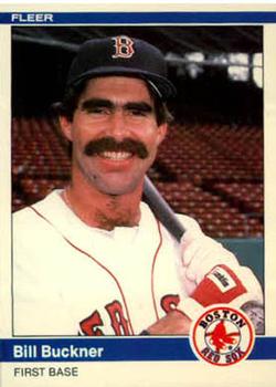 1984 Fleer Update #U-18 Bill Buckner Front