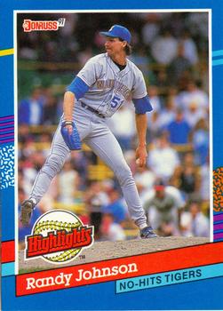 1991 Donruss - Bonus Cards #BC-2 Randy Johnson Front