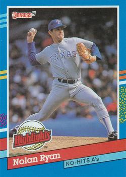 1991 Donruss - Bonus Cards #BC-3 Nolan Ryan Front